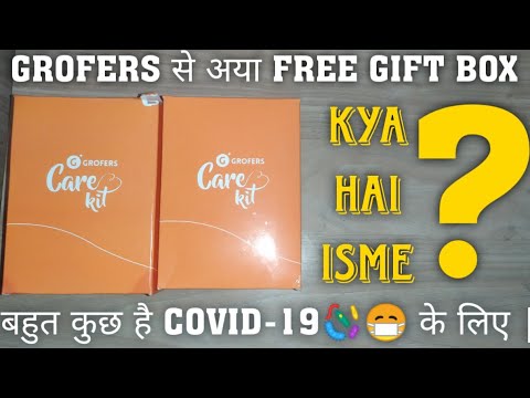 Androidhackers3's tweet card. Grofers Guranteed 3 Gifts Unboxing | Grofers Stay Home April Offer |...