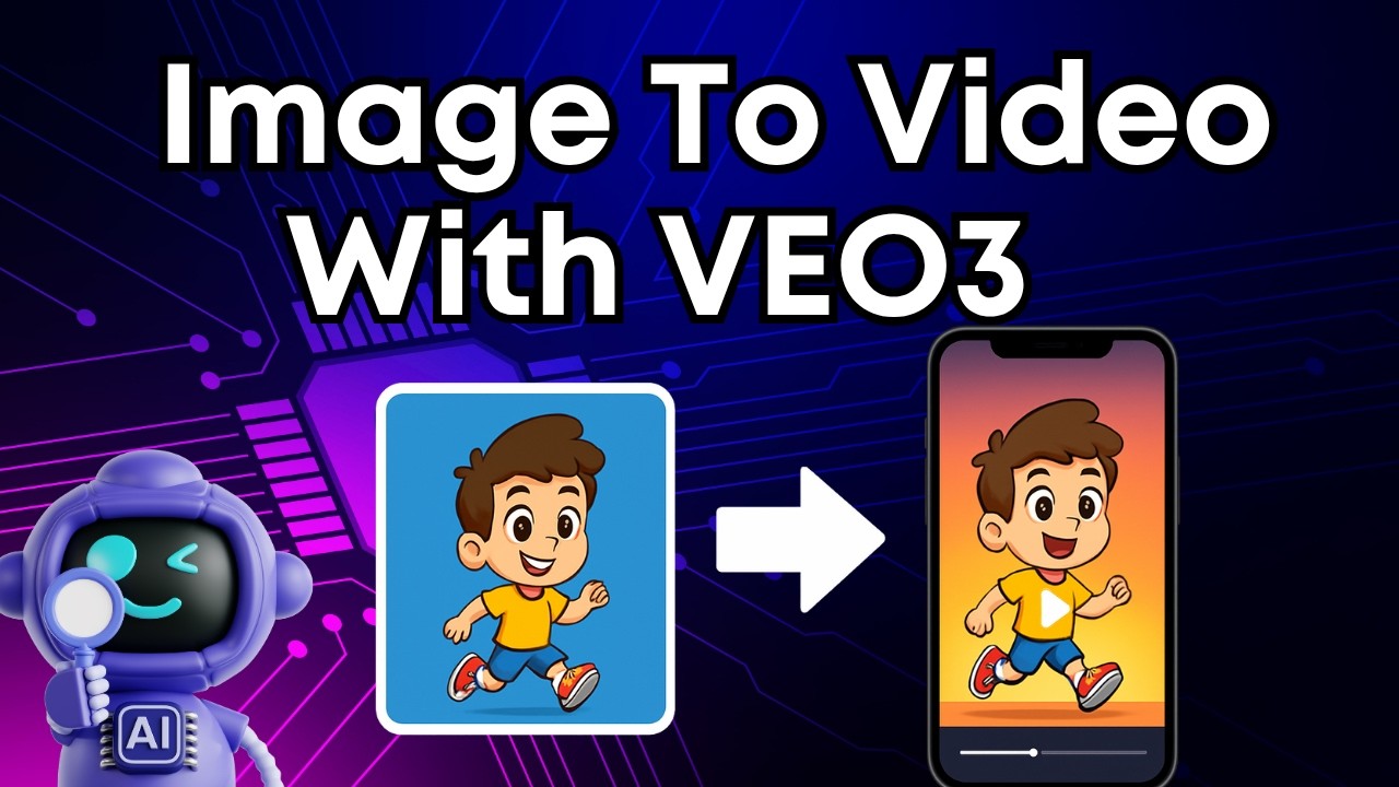 the_coding_bus's tweet card. Make Stunning AI Videos with Google Flow Veo 3 – Tutorial