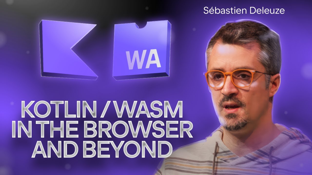 talkingkotlin's tweet card. Kotlin/Wasm: Reimagining Frontend Development and More | Talking...