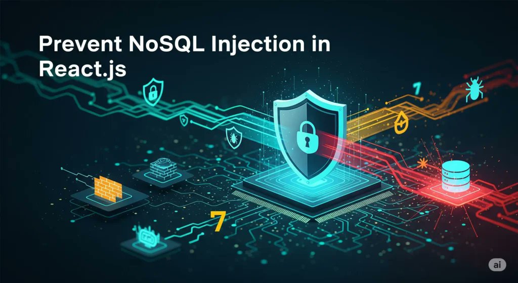 CybersRely's tweet card. Learn how to prevent NoSQL Injection in React.js with 7 best practices, real-world coding examples, and tools to test your app vulnerabilities.