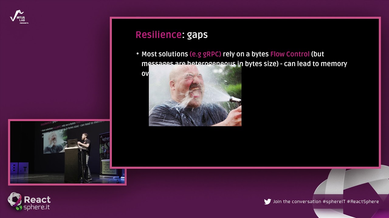ReactSphere's tweet card. ReactSphere: RSocket – Future Reactive Protocol by Oleh Dokuka