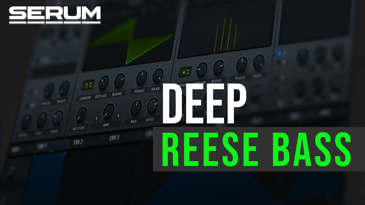 FuturegrooveNET's tweet card. How to make a Deep Reese Bass in SERUM | Liquid DnB, Deep House, Bass...