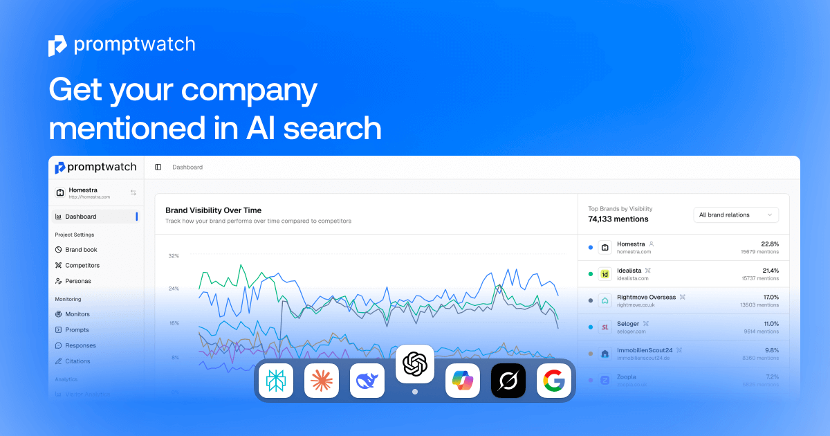 forgebitz's tweet card. Boost your company's visibility in AI search engines and optimize your presence in AI-generated content from ChatGPT, Perplexity, Claude, Gemini and other LLMs