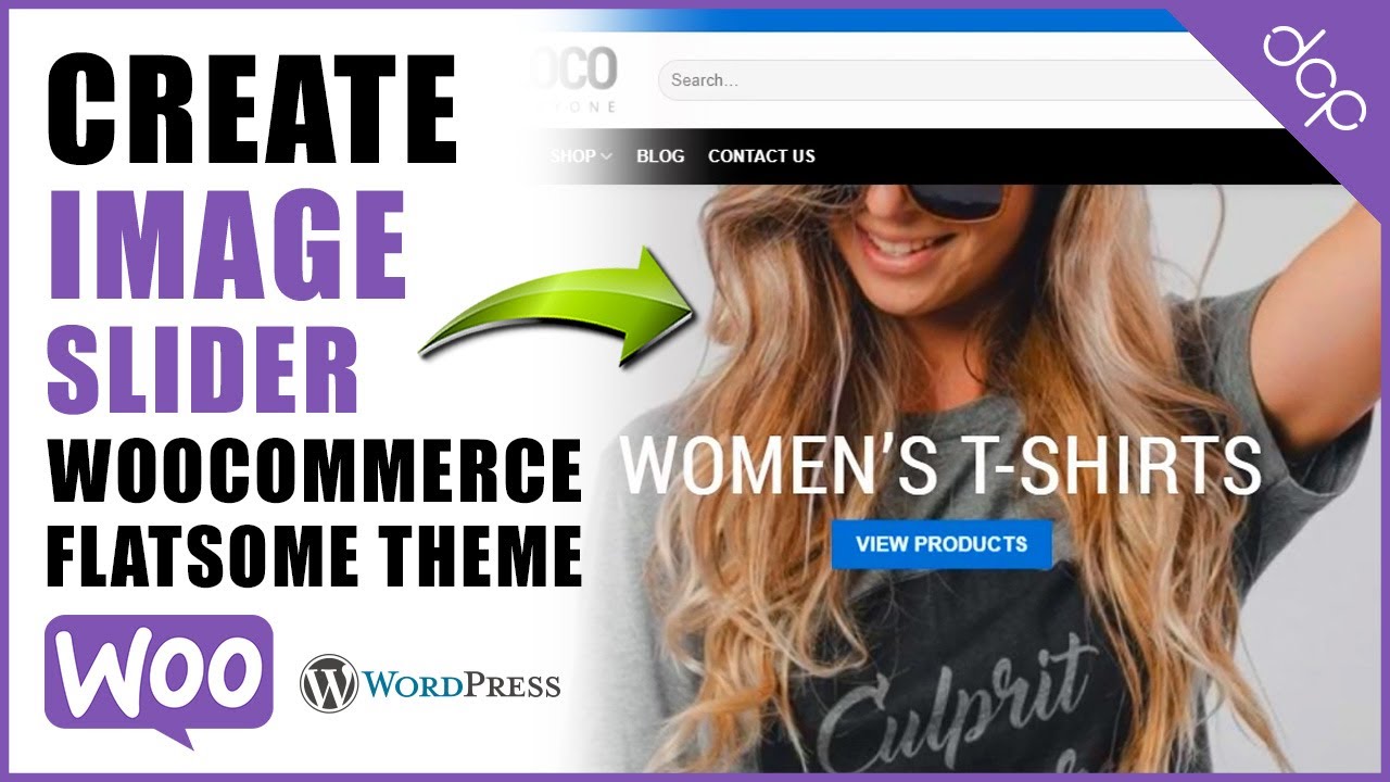 dcpwebdesigners's tweet card. Flatsome Theme Magic: Creating a Stunning Image Slider in WooCommerce