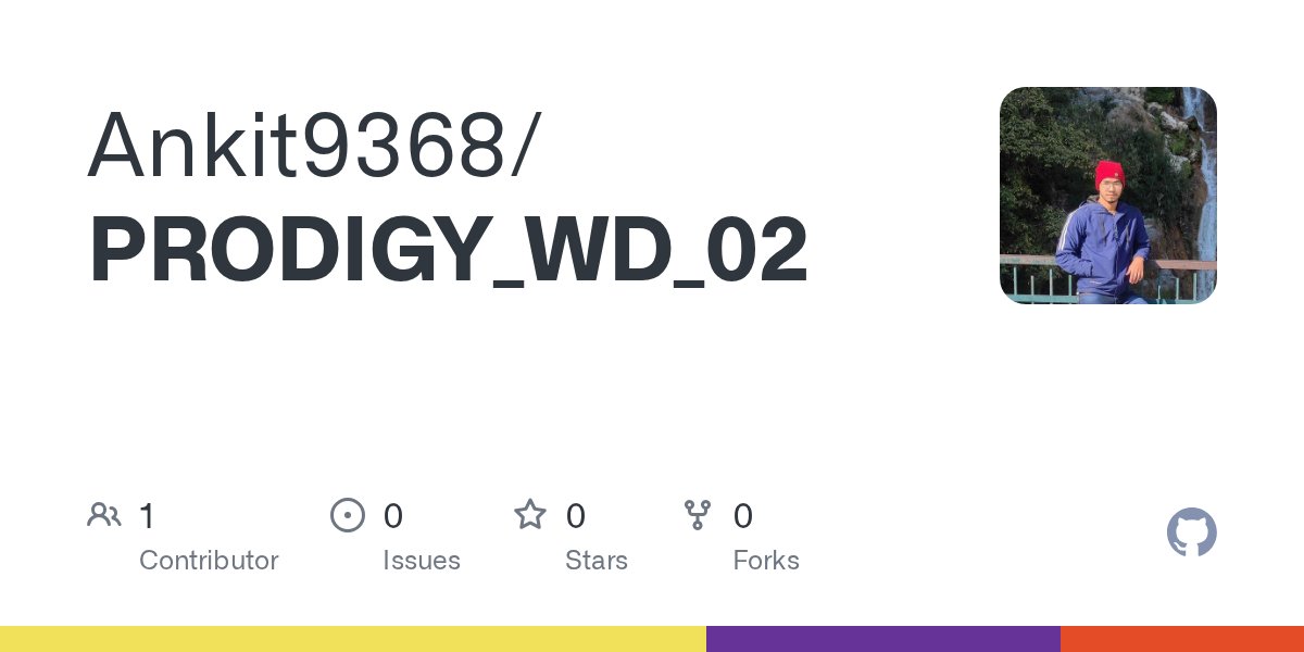 AnkitNova's tweet card. Contribute to Ankit9368/PRODIGY_WD_02 development by creating an account on GitHub.