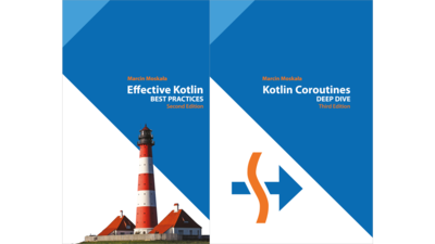 leanpub's tweet card. The package of the most essential books for Kotlin developers, to become great developers. Effective Kotlin and Kotlin Coroutines by Marcin Moskała are both famous positions, well known and commonly...