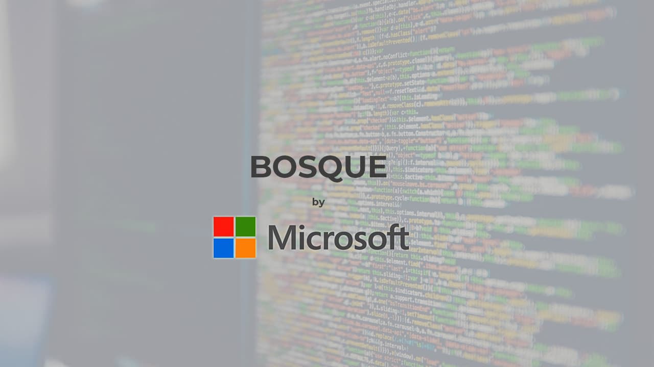 ComputerTrick's tweet card. Microsoft's new open source language Bosque is inspired by the syntax of TypeScript, the semantics of ML and Node.js.