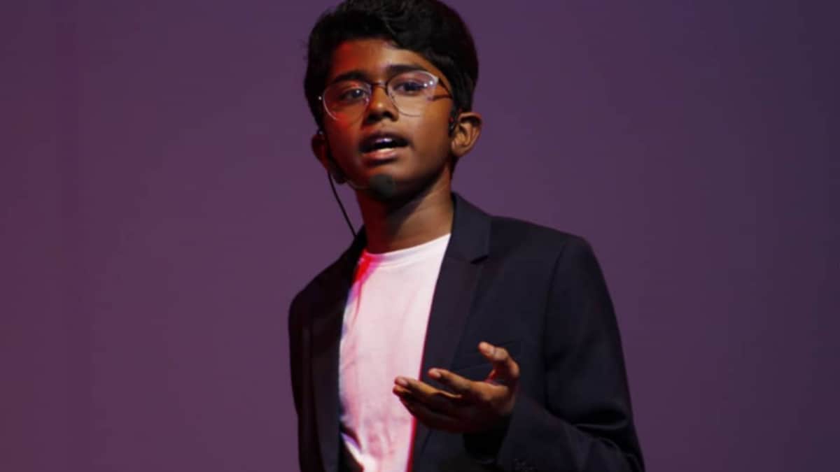 CNNnews18's tweet card. By age 13, Aadithyan Rajesh developed a mobile app and founded his IT company, Trinet Solutions. Born in Kerala and residing in Dubai, he aims for global success