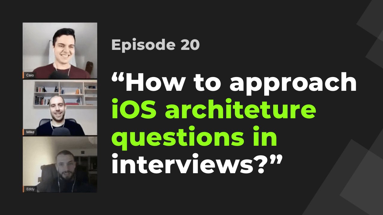 essentialdevcom's tweet card. Learn how to make solid iOS architecture decisions and approach modeling and architecting apps during iOS mock design interviews.