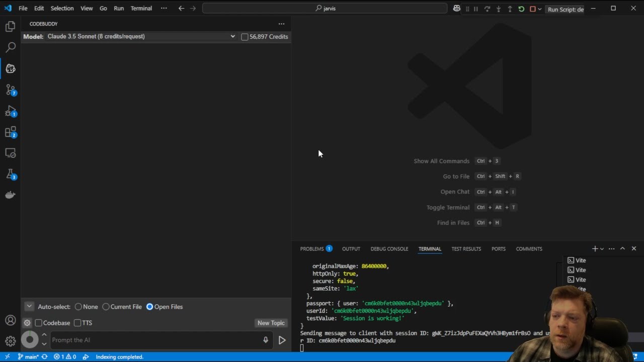 CodebuddyAI's tweet card. Basic Codebuddy demonstration - VSCode Version (3 minutes)