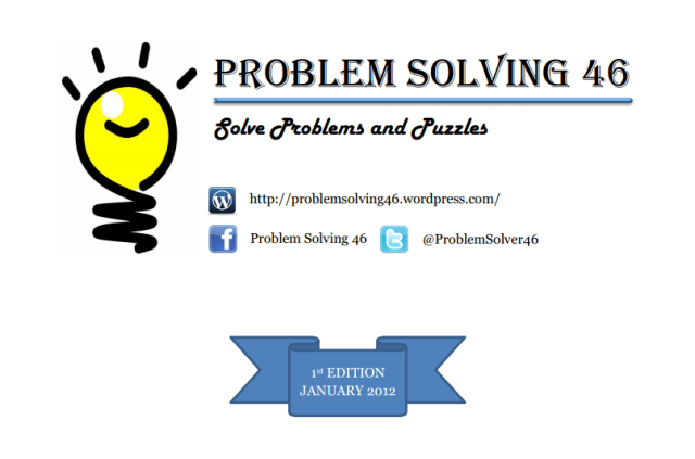 ProblemSolver46's tweet card. PROBLEMS ON PROBLEM SOLVING 46 PDF VERSION 1st edition – Januari 2012 $latex ———————–$ Preview Klik gambarnya untuk memperbesar Cover List of C…