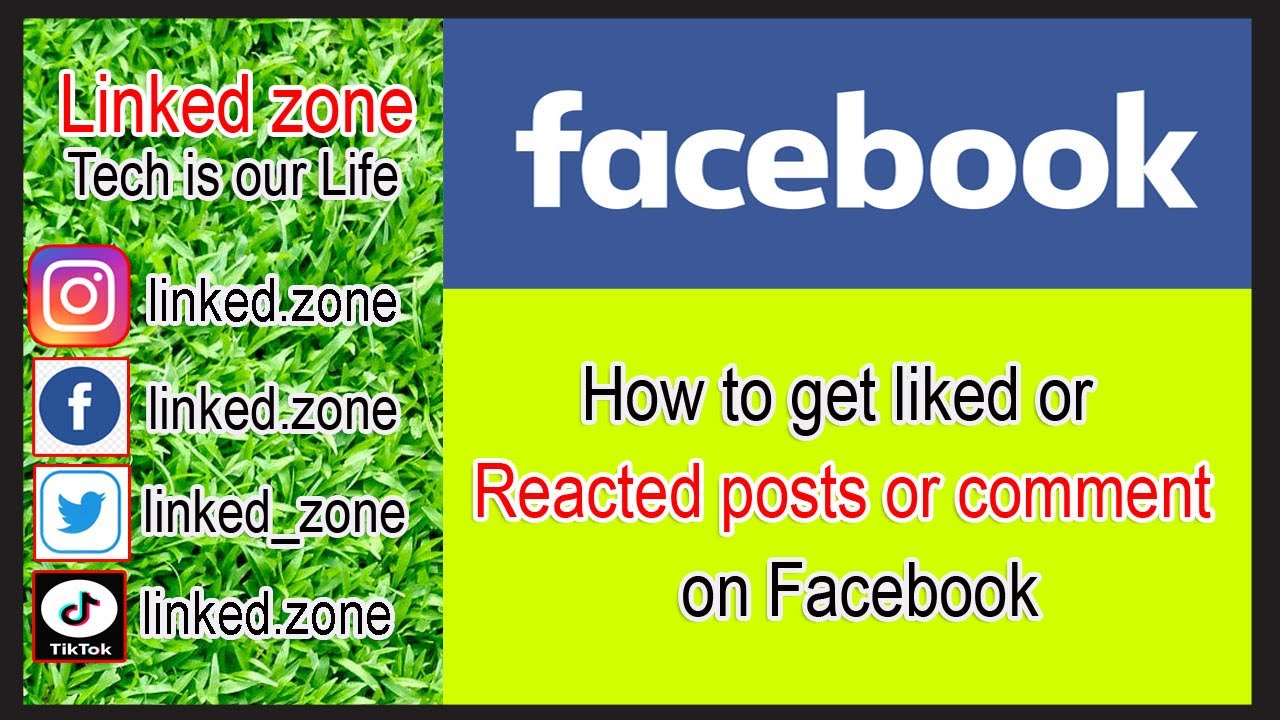linked_zone's tweet card. How to get liked or reacted posts or comments on Facebook App