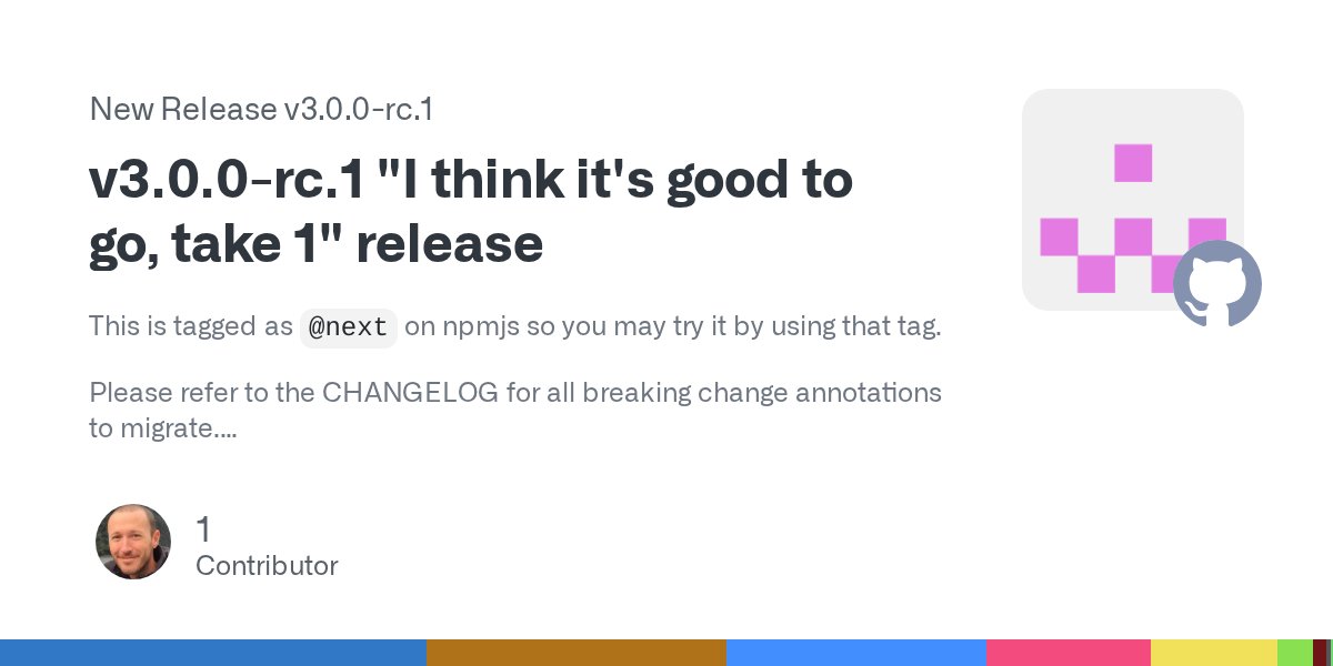 fastsquatch's tweet card. This is tagged as @next on npmjs so you may try it by using that tag. Please refer to the CHANGELOG for all breaking change annotations to migrate. https://github.com/react-native-community/react-n...