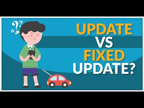 Unity3DCollege's tweet card. Moving in Unity3D w/ FixedUpdate vs Update - Unity Physics and...