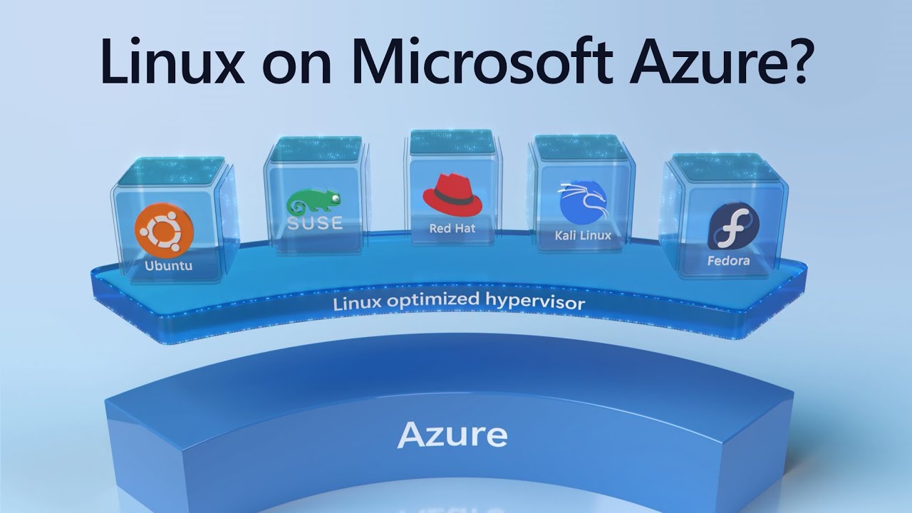 MSFTMechanics's tweet card. Linux on Microsoft Azure?