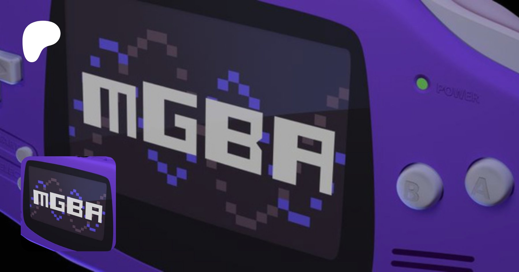 mGBA_emu's tweet card. creating emulation software