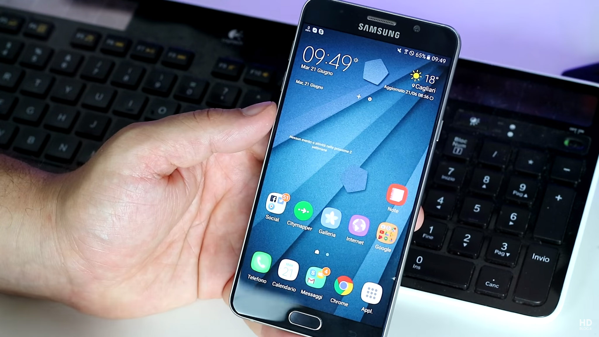 TrackingAndroid's tweet card. With the Samsung Galaxy Note 7's launch right around the corner, we now have a detailed look at the next version of TouchWiz which could be pre-installed on the phone when it shows up in early August.