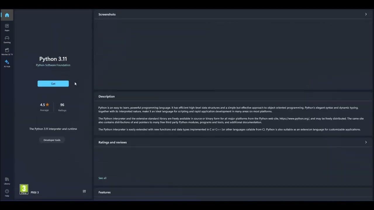BasicCompTools's tweet card. Tutorial 01 - Installing Python