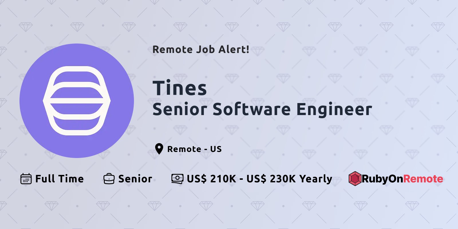 RubyOnRemote's tweet card. Find curated remote ruby jobs in one place. Join the remote work force.