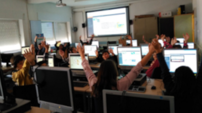educalandia's tweet card. Cada alumno de cada escuela debería tener la oportunidad de aprender informática, programación y robótica. ¡Ayúdanos a hacerlo posible!