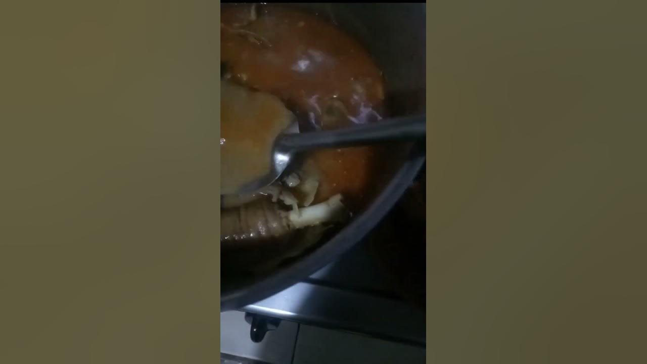 VanjavaDedi's tweet card. Mukbang gule kepala dan kaki kambing part.3