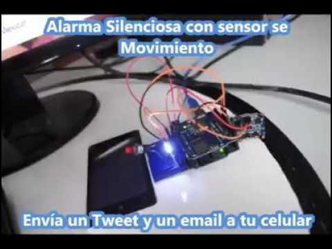 SaltilloArduino's tweet card. Sistema de Alrma Silenciosa via Twitter