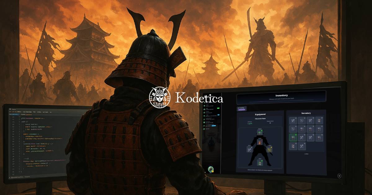 kodetica's tweet card. Kodetica is a platform that turns programming education into an epic game. We are building a community of passionate programmers who are dedicated to mastering the art of coding.
