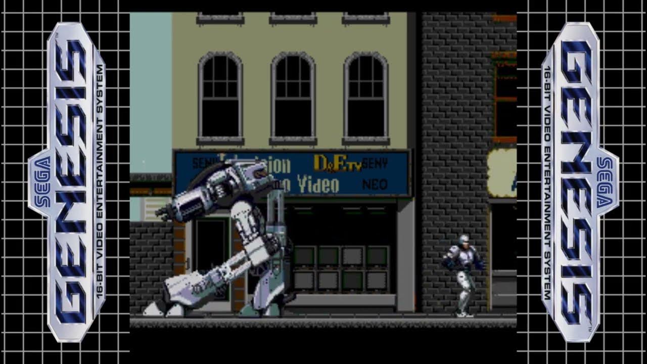 ScrapbrainT's tweet card. ROBOCOP (Sega Mega Drive/Genesis) - [Arcade Demo] - HD Graphics &...