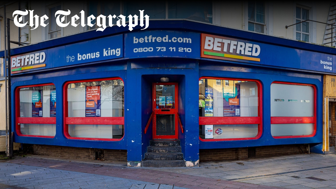 Telegraph's tweet card. Betting giant’s boss says tax rises could mean loss of ‘the whole retail business’
