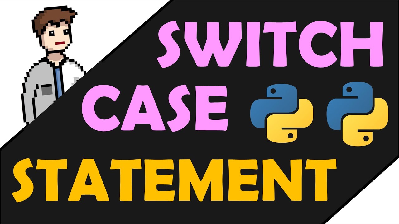 pycodeninja's tweet card. Switch-Case Statement in Python