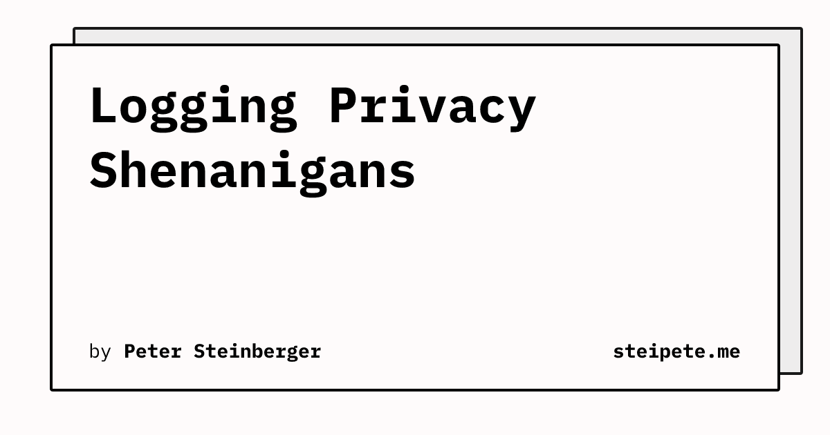 iOSDev_Swift's tweet card. Apple's logs redact your debugging data as . Here's what actually gets hidden, why old tricks don't work anymore, and the only reliable way to see your logs again.