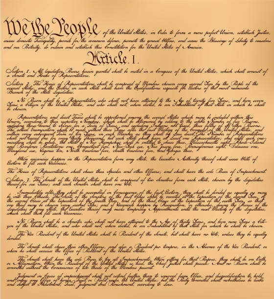 migrating2cloud's tweet card. A civic lesson regarding the United States Constitution not written by the winners