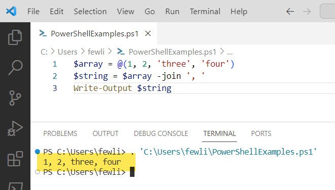 PowerShellFAQs's tweet card. This PowerShell tutorial explains, how to Convert an Array to a String in PowerShell using various methods and real examples.