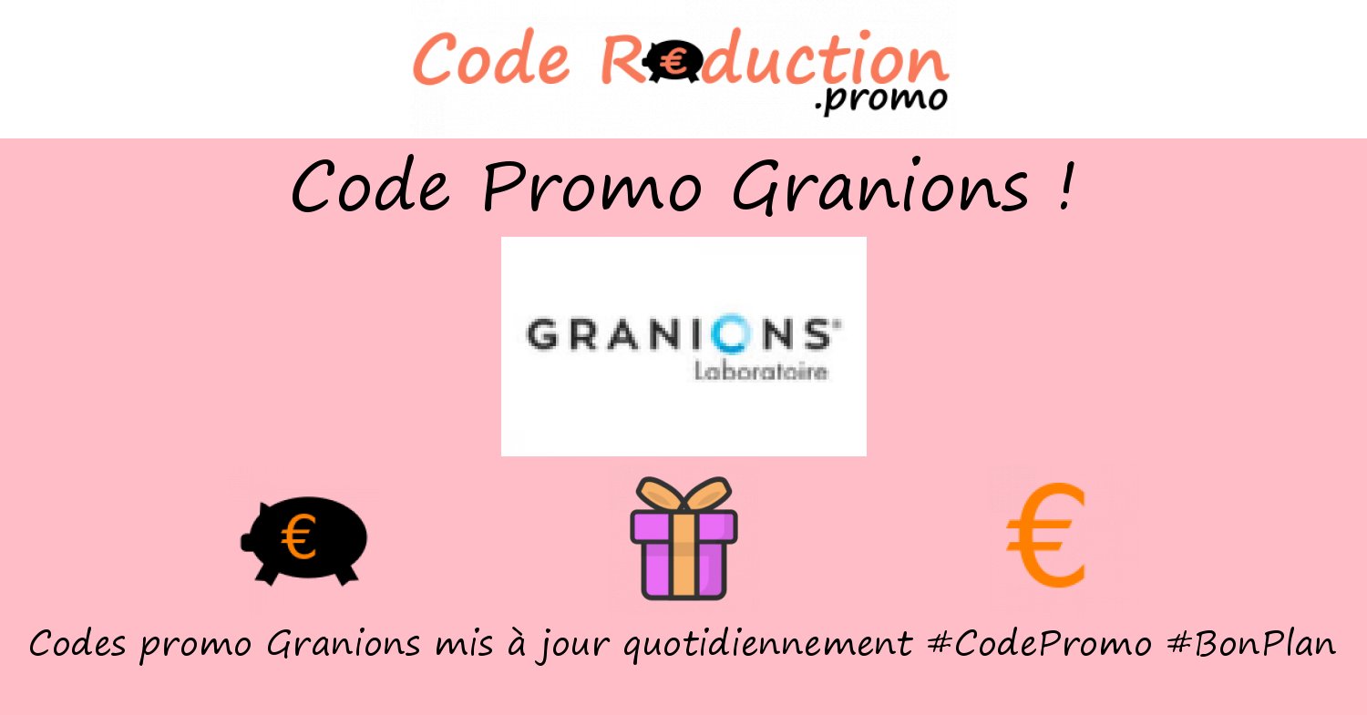 CodeRed_Promo's tweet card. ᐅ Trouvez un code promo Granions valide ⭐ Obtenez des réductions exclusives en utilisant un ❤❤❤ code promo Granions ❤❤❤ Octobre 2025