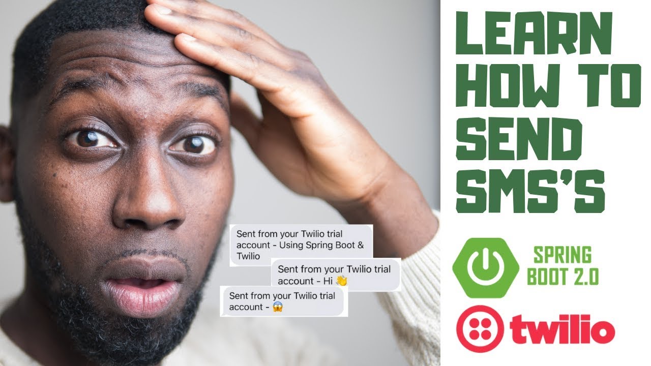 gitCookies's tweet card. Spring Boot: How to send sms using Twilio API (2019)