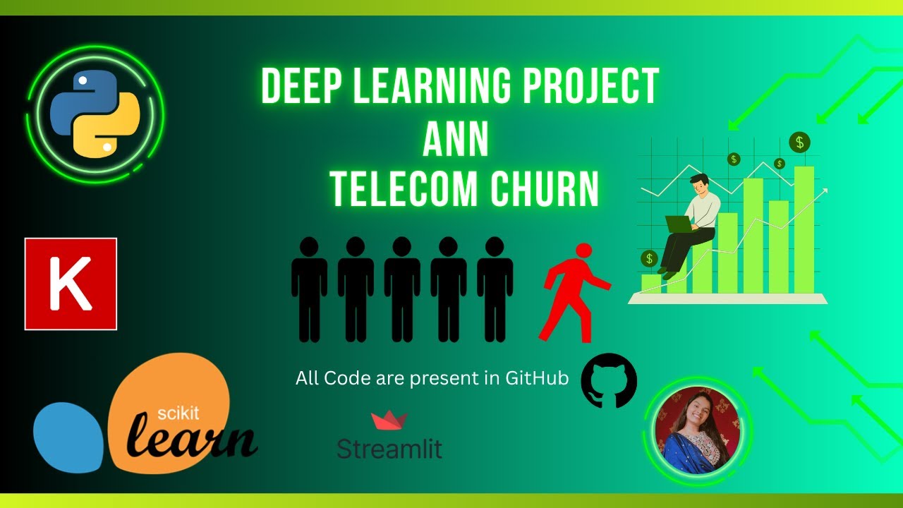 ritesh_maury's tweet card. Deep Learning Project End to End | ANN (Keras & Tensorflow)