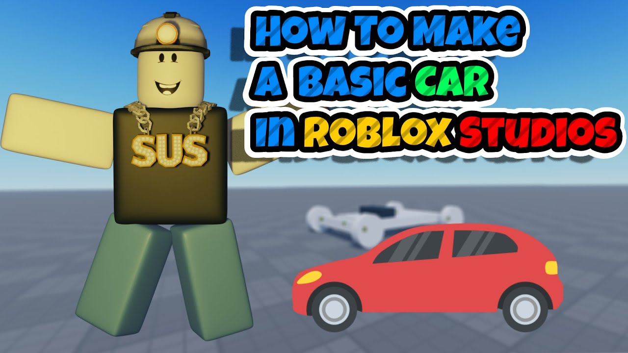 VOXEL_DEVS's tweet card. How To Make A CAR In ROBLOX Studios (2023)