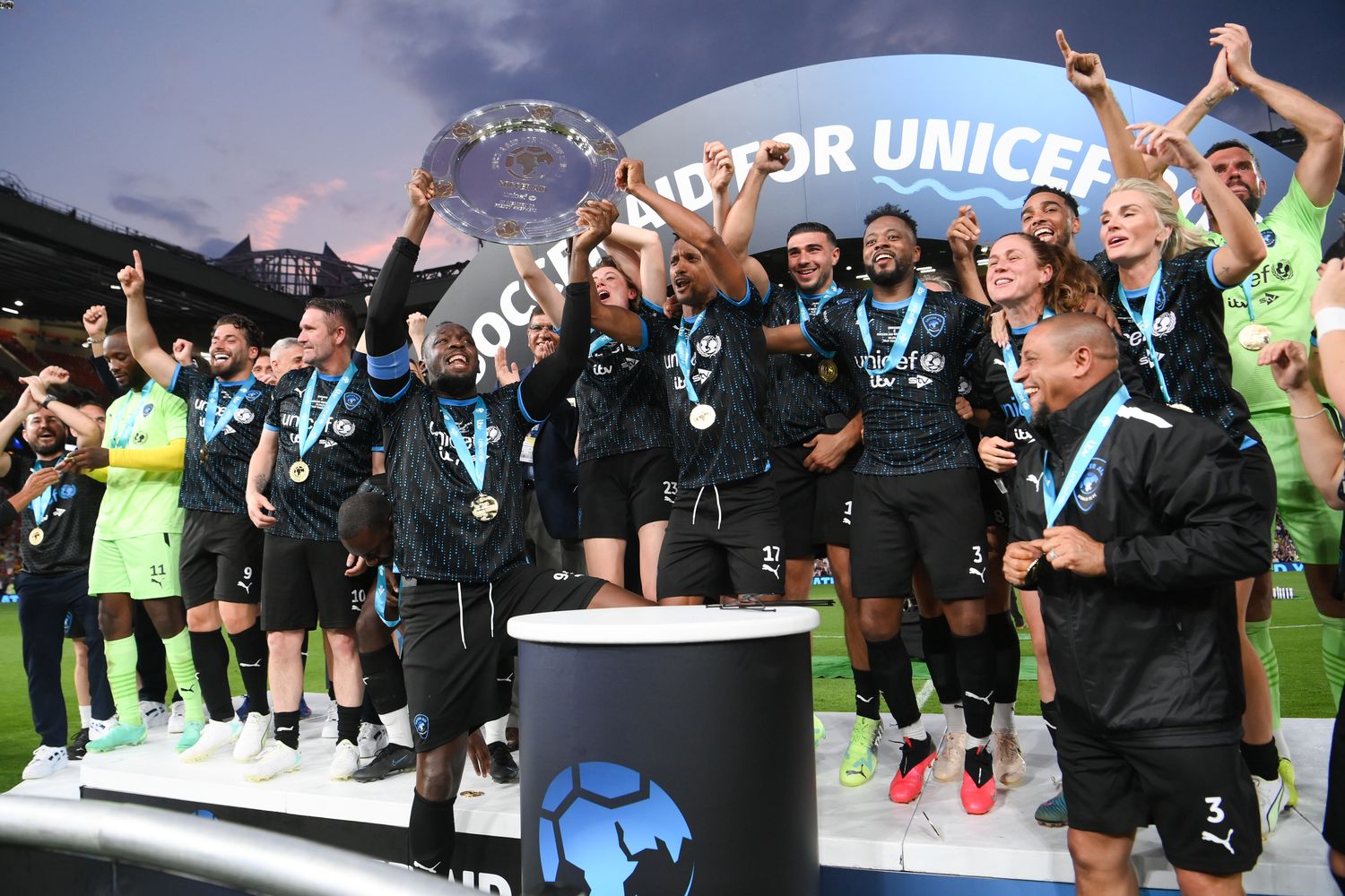 fonixplc's tweet card. Soccer Aid for UNICEF 2025 sees England taking on the Soccer Aid World XI FC in the world’s biggest celebrity football match.
