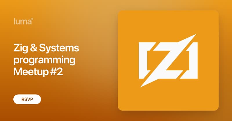 zigindia's tweet card. In-person meetup about systems programming and the Zig language. Anyone reading this is welcome to join :) No specific schedule – just show up and chat. If…