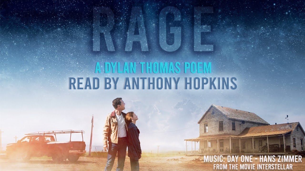 cb_grl's tweet card. Rage, rage against the dying of the light. Dylan Thomas poem, read by...