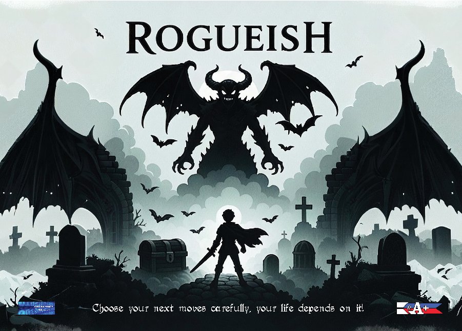 SyntaxErrorSoft's tweet card. Welcome to Rogueish – an 8-bit roguelike crafted for the Commodore 64! Step into a mysterious tower filled with monsters, traps, and enchanted treasures. Each floor offers fresh challenges, deadlier...