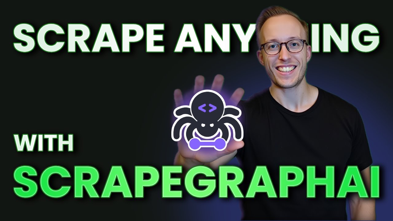 MadebyAgents's tweet card. Game-Changing AI Web Scraping: ScrapeGraphAI Tutorial & Founder...