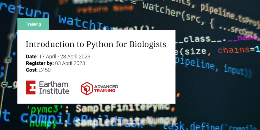 pythonforbiolog's tweet card. This introductory level course is intended for people with a biological background but with no previous programming experience. The course introduces basic programming concepts with plenty of...