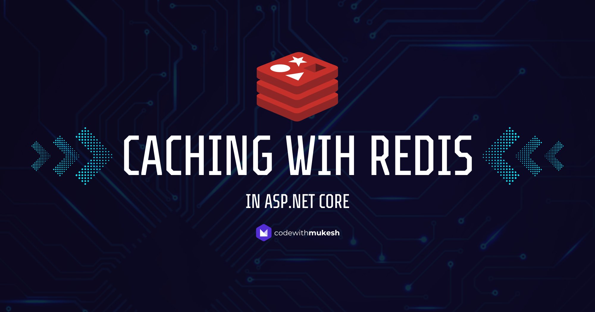 iammukeshm's tweet card. Let's build an ASP.NET Core application that caches frequently accessed data to a Redis instance, which runs locally on a Docker Container. Redis is the most popular distributed cache provider that...