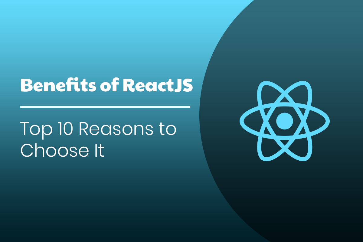 SmartSightInnov's tweet card. The main benefits of React JS is that it is fast, scalable, and easy to learn. Here are the top 10 reasons why you should choose React JS for your project.