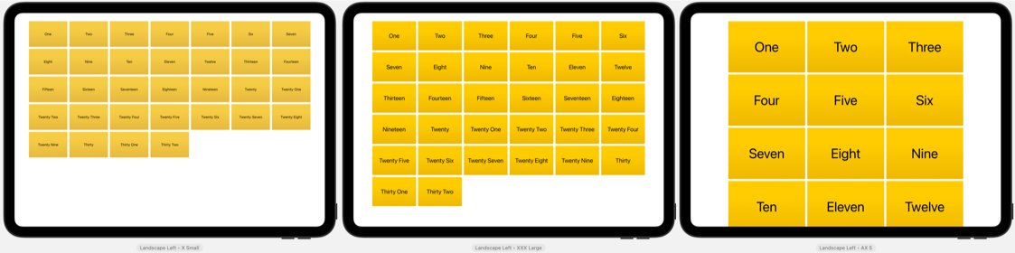 iosdevelopernew's tweet card. How do you build flexible grid-like flow layouts with SwiftUI?