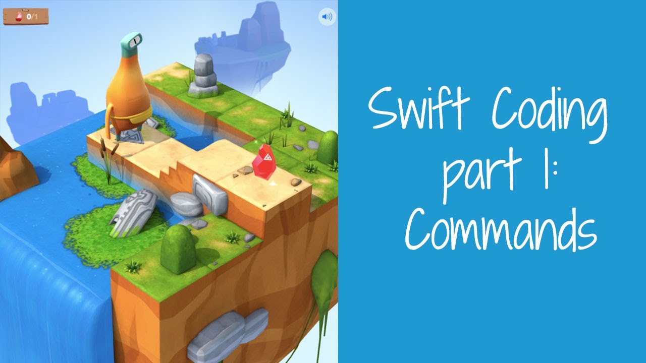 futurecodersAU's tweet card. Swift Playground Part 1: Commands