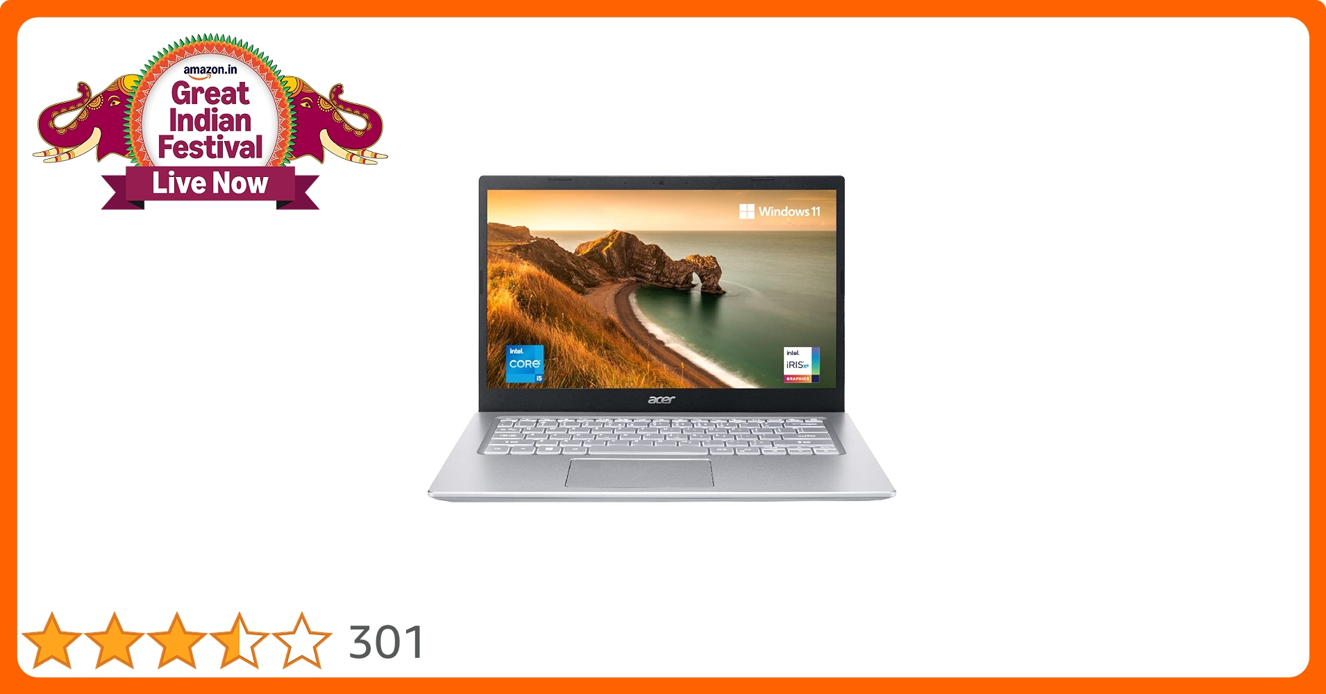codeitwise's tweet card. It's all about the innovation. Acer products are designed for your needs and accessibility with powerful features fit for your lifestyle. The Aspire 5 packs a lot of power into the portable design to...