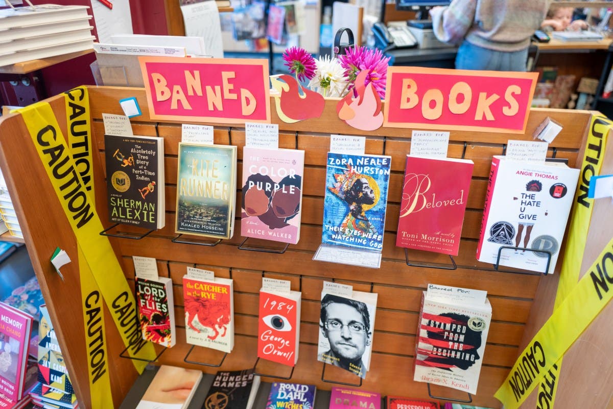 reshmasaujani's tweet card. The updated index from PEN America was released on Monday and showed 1,648 titles that were banned in classrooms and libraries in the U.S. this year.