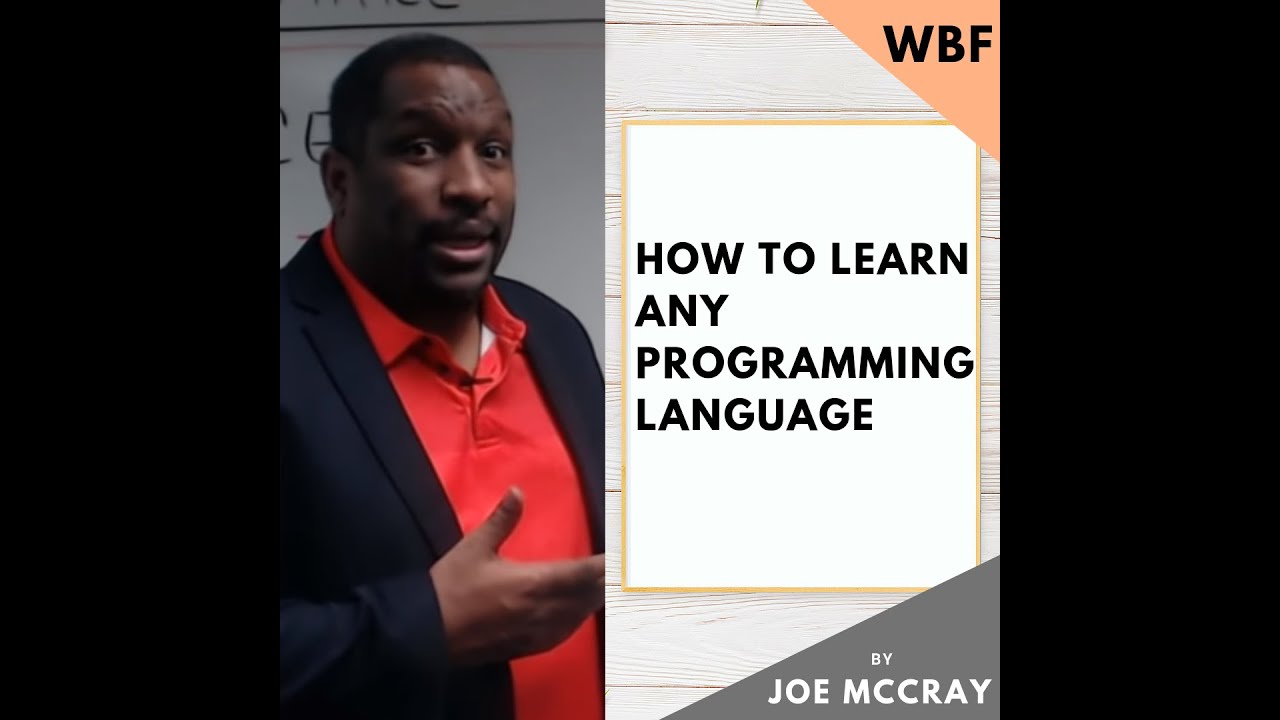 j0emccray's tweet card. How To Code (Tutorial): Learn any Programming Language Fast And Easy